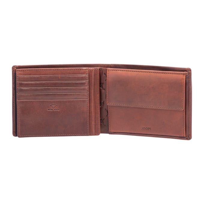 JOOP! portemonnee Cerratano Typhon Billfold Cognac bruine