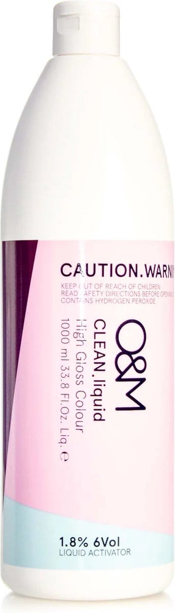 O&M CLEAN.LIQUID HIGH GLOSS KLEURACTIVATOR 1,8% 6 VOL 1L