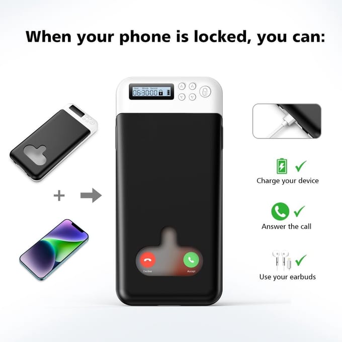 Equivera Telefoonkluis - Telefoon kluis - Smartphone Kluis - Telefoon Gevangenis