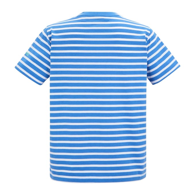 Regatta Dames/Dames Bayletta Gestreept T-shirt (Sonisch blauw/wit)