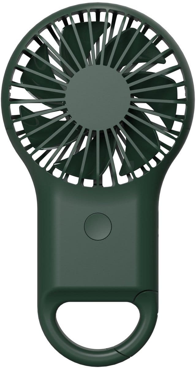 Handventilator - Mini- & Handventilatoren - Met karabijnhaak - Kunststof -groente