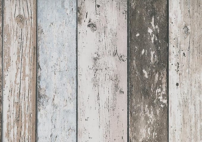 Dutch Wallcoverings Vliesbehang sloophout - beige