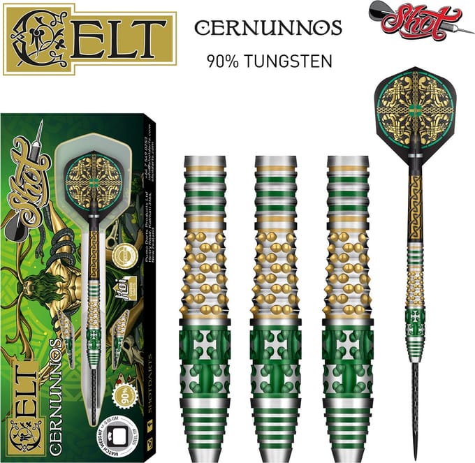 Shot Celt Cernunnos 90% - Dartpijlen