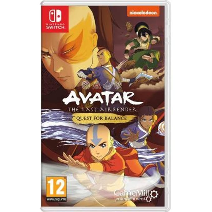 Nintendo Switch Switch Avatar The Last Airbender - Quest For Balan Games