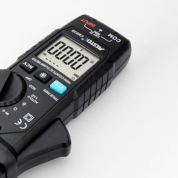 MESTEK Digitale stroomtang 600A AC-stroom 600V AC/DC-spanning Capaciteitsmeting Gegevensopslag 2#