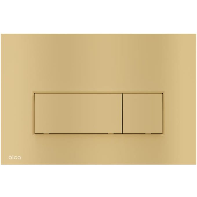 Alcadrain Thin - Verzonken bediening, mat goud M57-G-M