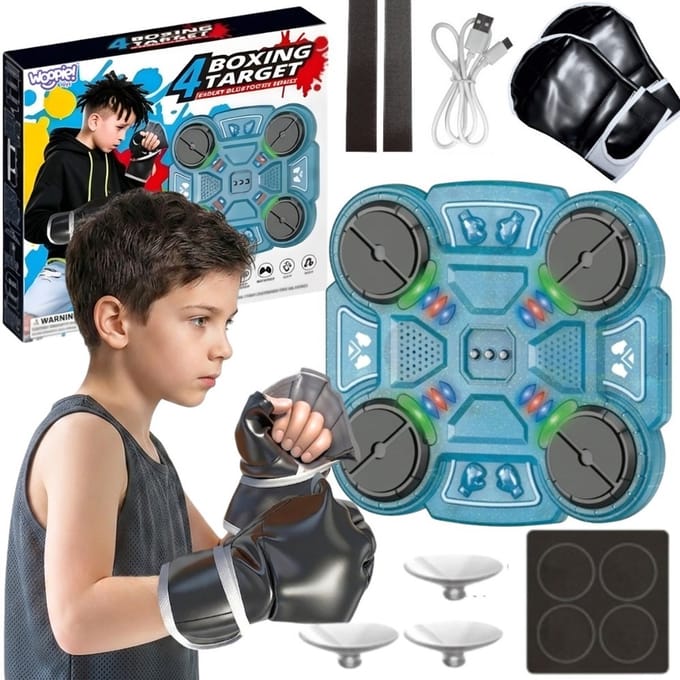 Woopie Intelligent Musical Boxing Shield Blue 11 Pcs. - UNI