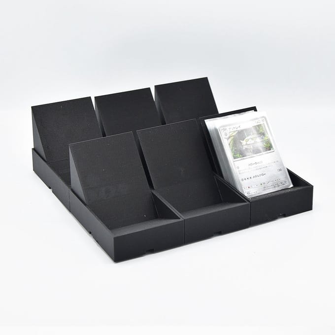 1x Modulaire TCG Sorteerbak – Uitbreidbare Kaartenhouder voor Pokémon & Andere TCG’s (250 kaarten per bak) Kleur: Rood