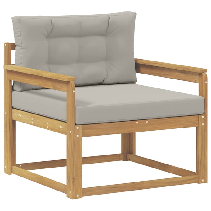 vidaXL - Buiten - Midden - Sofa - Polyester - Wit