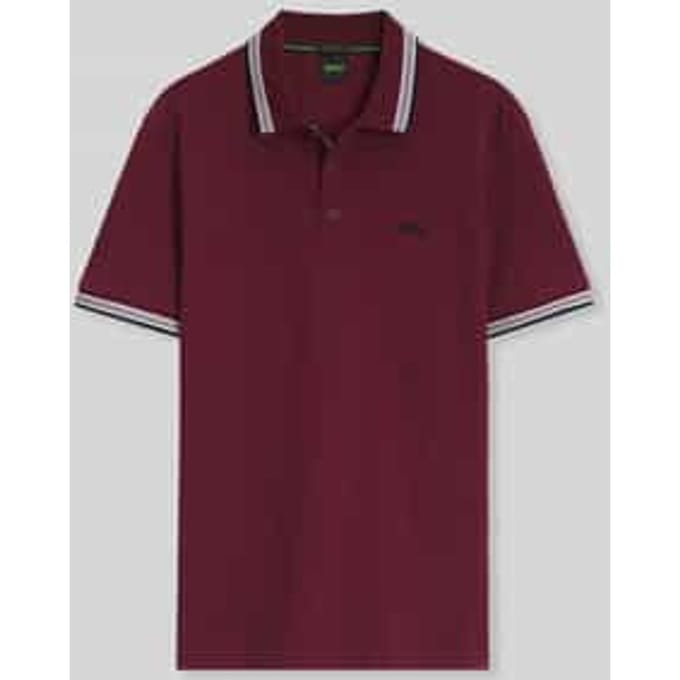 Regular fit polokraag van puur katoen model 'PADDY'