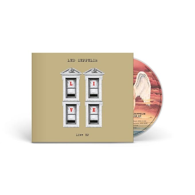 Led Zeppelin CD - Live E.P. - voor Geen - standaard