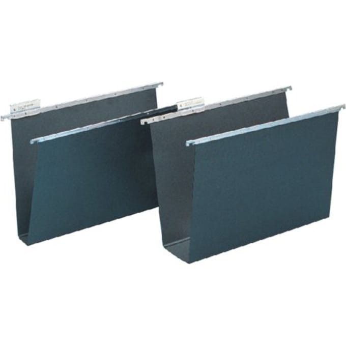 Hangmap Djois Alzicht folio frontaal U-bodem 40mm zwart