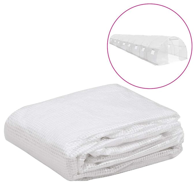 vidaXL - Kashoes - vervangend - (36 - m²) - 3x12x2 - m - transparant