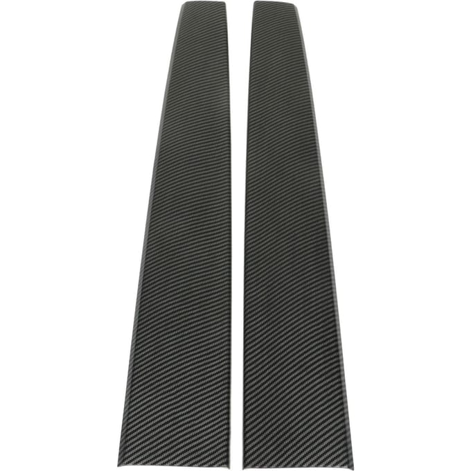 Dashboard Cover Wrap Dashboard Accessoires Vervanging voor Tesla Model 3 Y 2020?2023 Koolstofvezel black