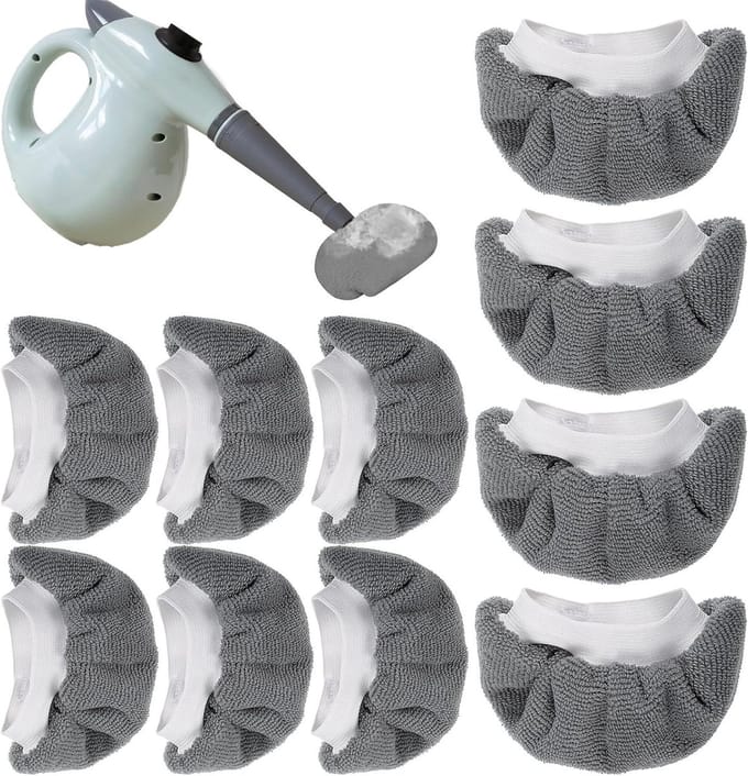 10 stuks wasbare stoomdweilpads voor nette gestoomde reinigers - universele microvezeldoeken - herbruikbare reinigingsaccessoires.