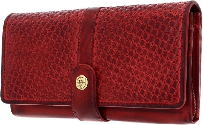 CHIEMSEE Portemonnee Antwerp Wallet with Flap Red Rood