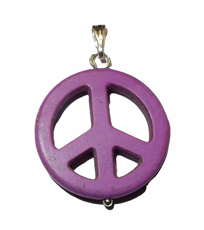 Peace Hanger Paars Howliet