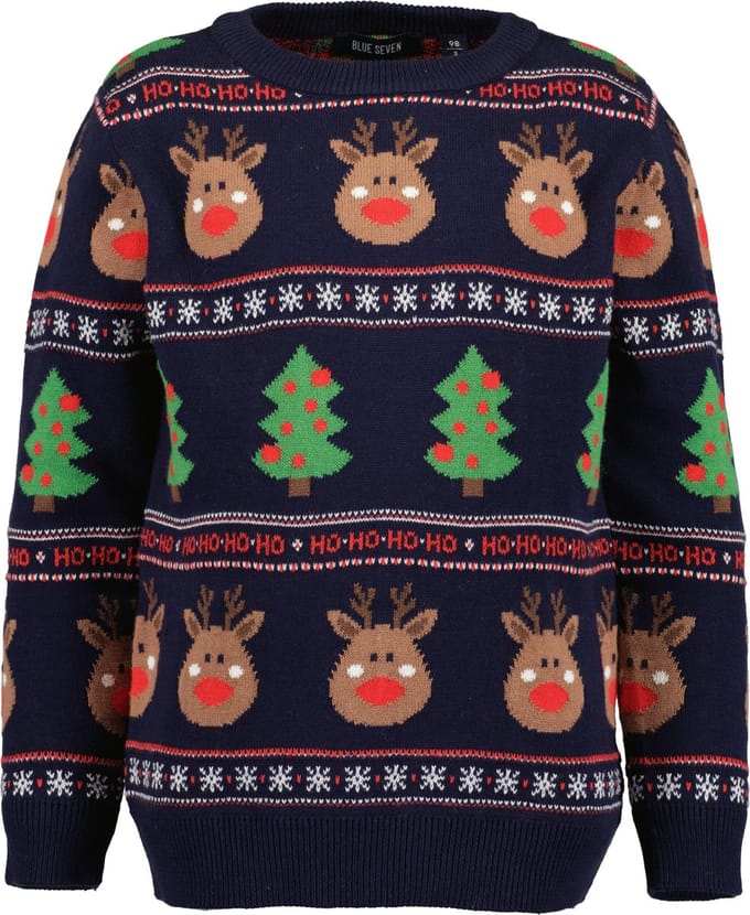 Blue Seven CHRISTMAS Jongens Trui - Maat 98