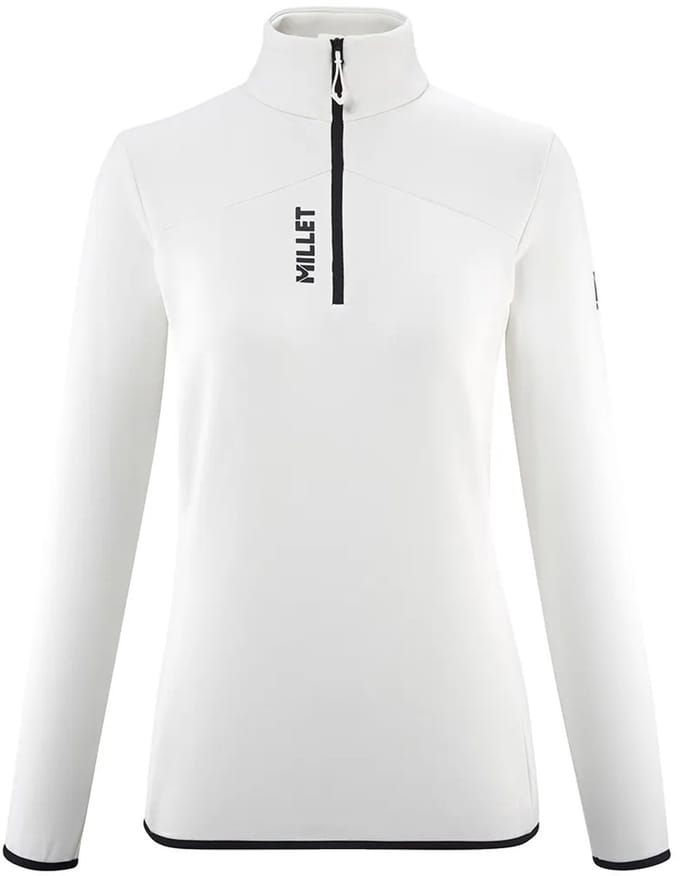 Millet Seneca Fleece Met Halve Rits Wit S Vrouw