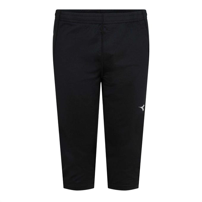 Diadora Dames Team Up Logo 3/4 Leggings (Zwart)
