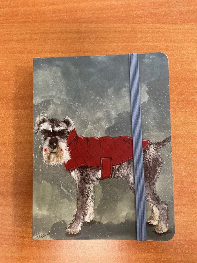 Alex Clark Small Chunky Notebook Henry ~ Softcover Notitieboek Hond