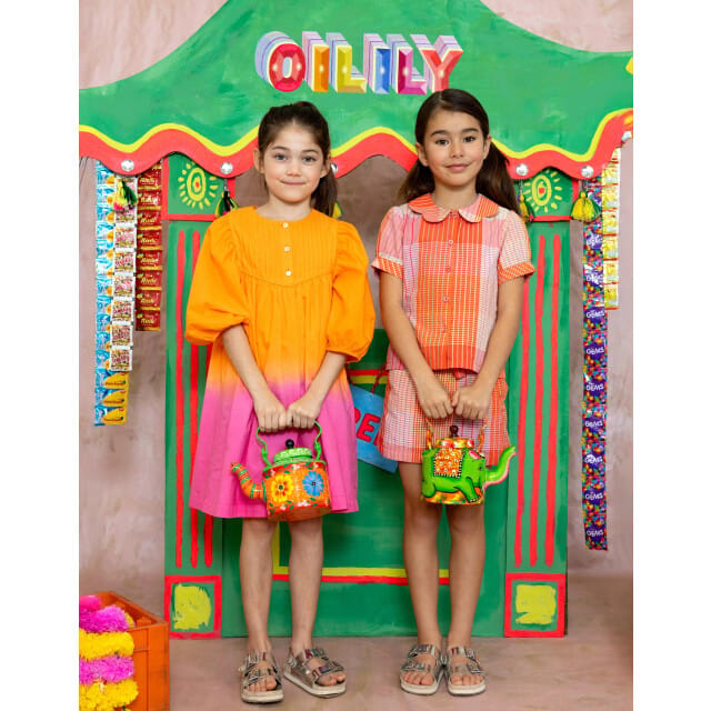 Oilily Pavani Broek- maat122/7yr Candy Roze