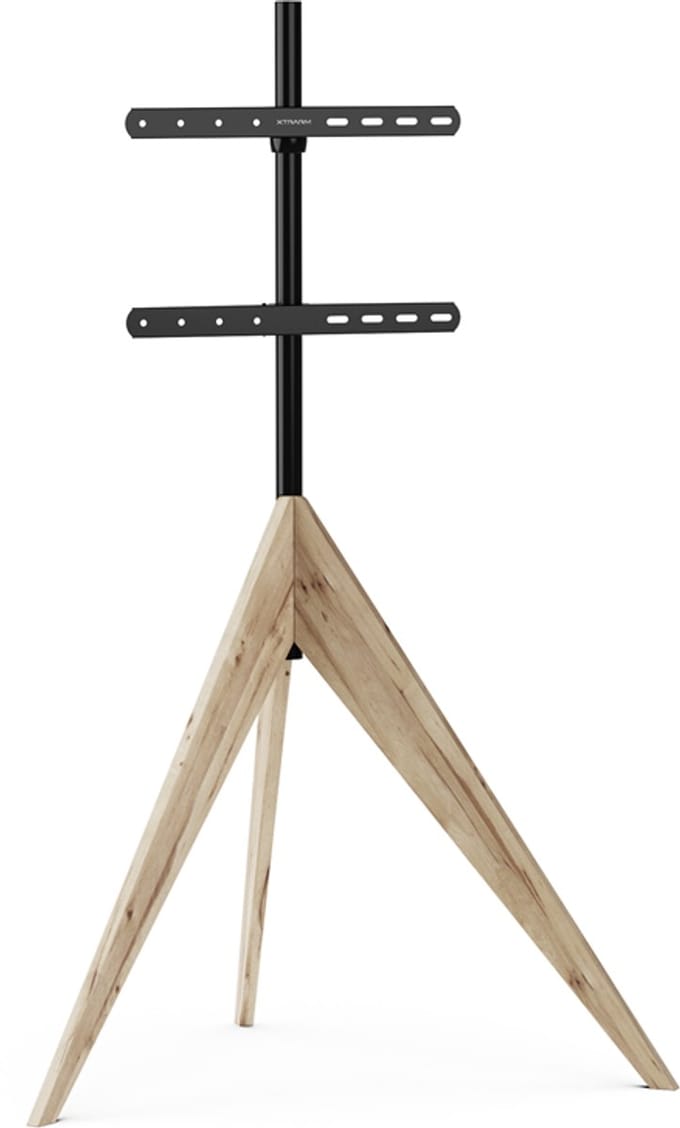 Argo Tripod TV Standaard - TV Statief - Vergrijsd Eiken