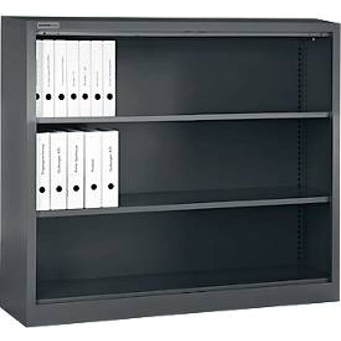 Schäfer Shop Select stellingkast MS, 3 OH, B 1200 x D 400 x H 1215 mm, plaatstaal, basaltgrijs