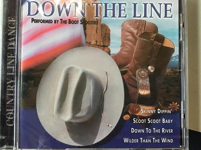 1-CD Various - DOWN THE LINE