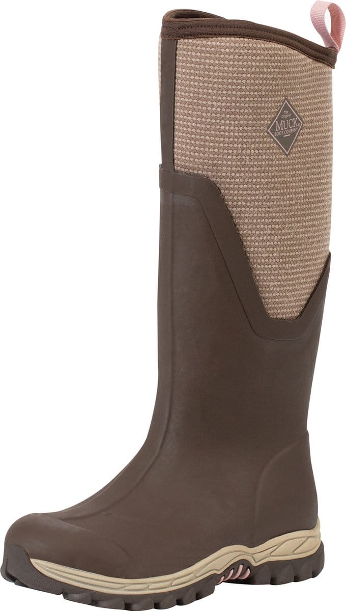 Muck Boot Arctic Sport II Tall Outdoorlaarzen - Chocolate/Beige - Dames - US 6