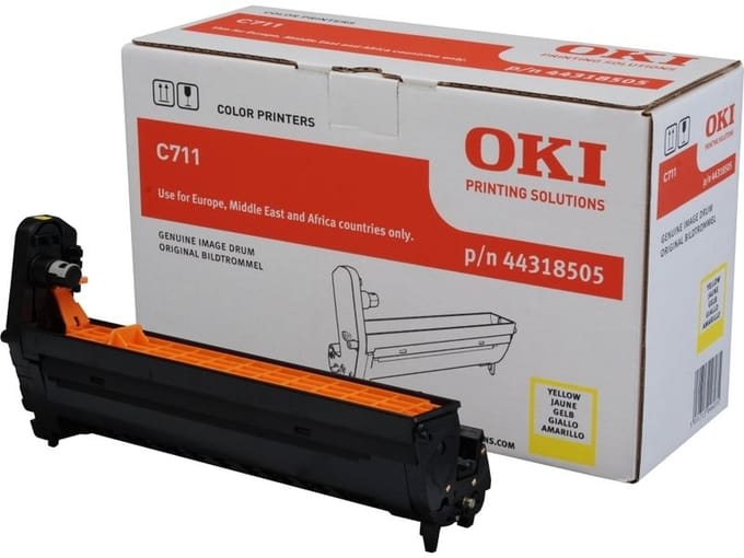 OKI Drum Geel for C711 20000 pages - Drum kit Geel