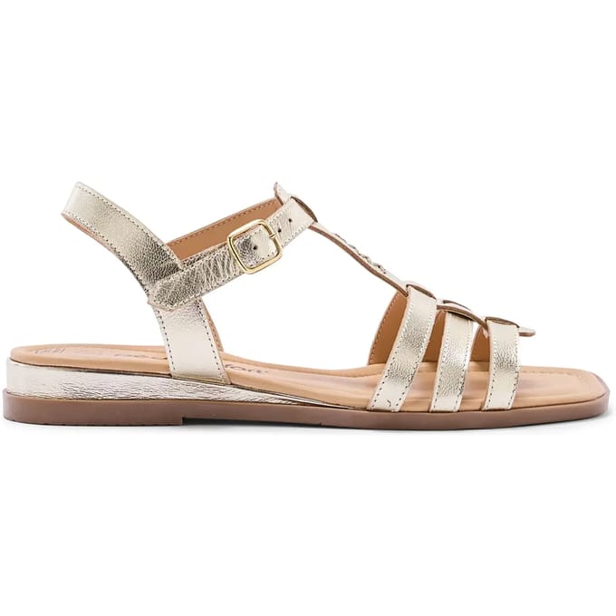 Platte Sandalen met aërosolzool dames Pédiconfort