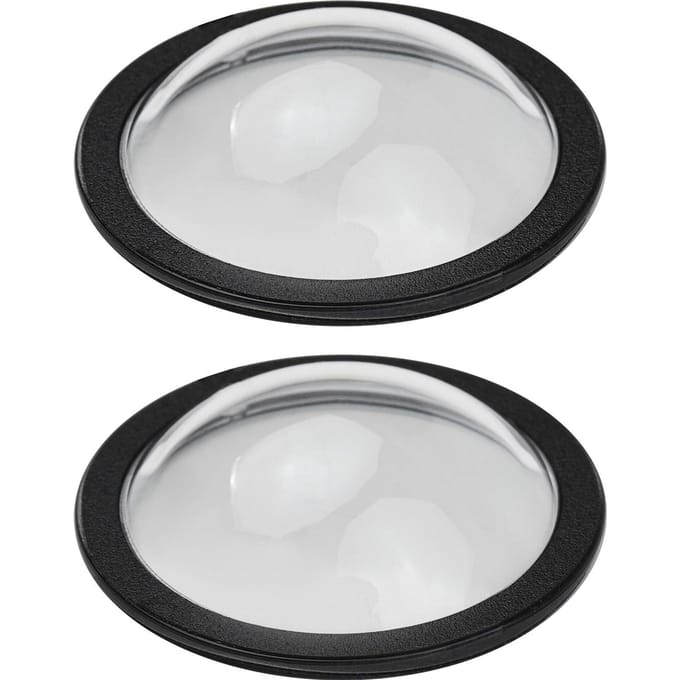 2 stks Actie Camera Lens Guards Protector Dubbele Optische Coating Vervanging voor Insta360 EEN X2 transparant