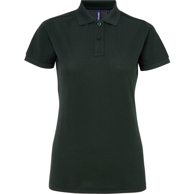 Asquith & Fox Dames/dames Performance Blend Poloshirt met korte mouwen (Fles)