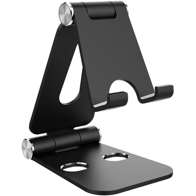Telefoonhouder - Accessoires - Opvouwbaar - Verstelbaar - Compatibel 4-10 inch - Zwart