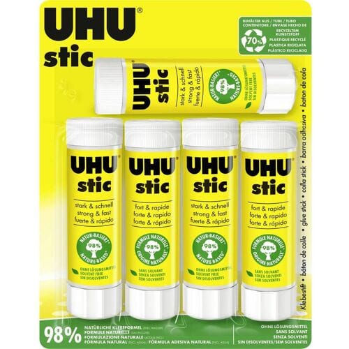 UHU Lijmstift 40 g 48125 5 stuk(s)