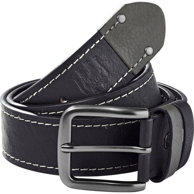 Jan Vanderstorm herren Riem - 155 - zwart - Plus Size