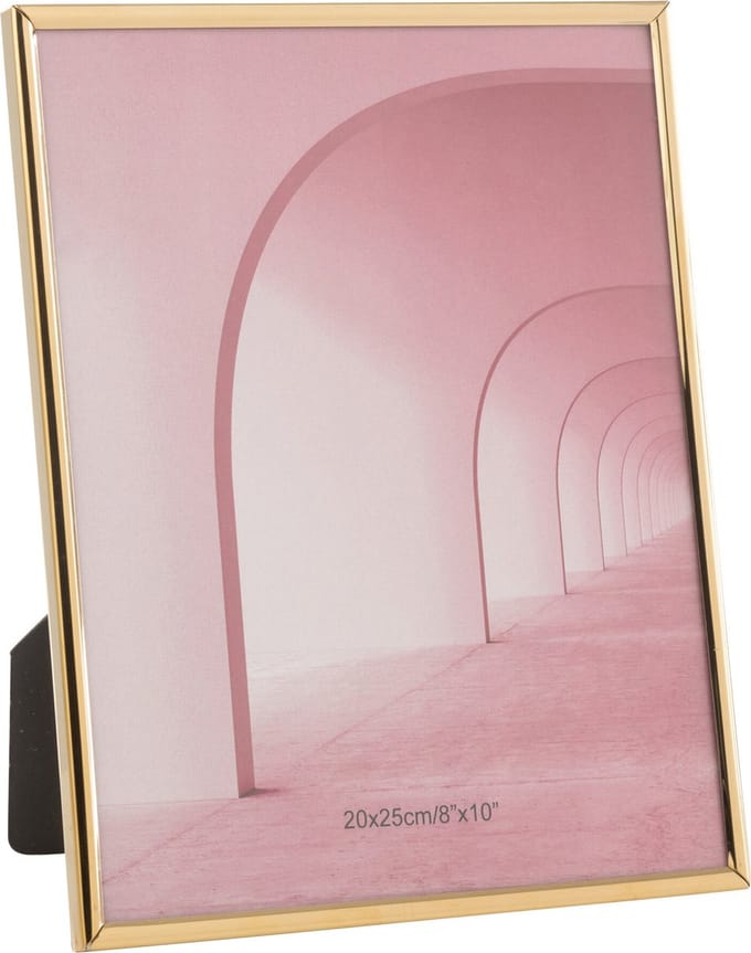 J-Line fotolijst Tracy - metaal - goud blinkend - large