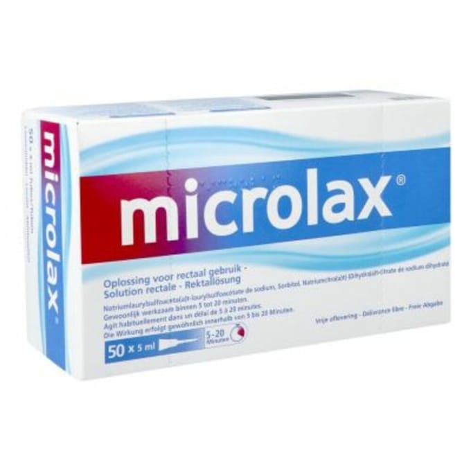 Microlax Microklysma - 1 x 50 stuks