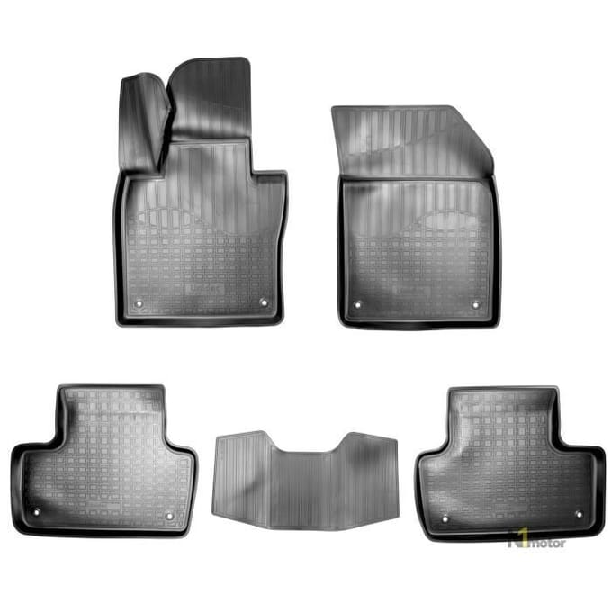 Tapis De Sol En Caoutchouc TPE - NORM Liners - Volvo XC60 - Antidérapant - Résistant - Facile à nettoyer