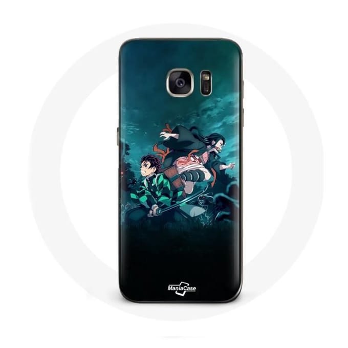 Coque pour Samsung Galaxy S6 Demon Slayer Manga Tanjiro et Nezuko