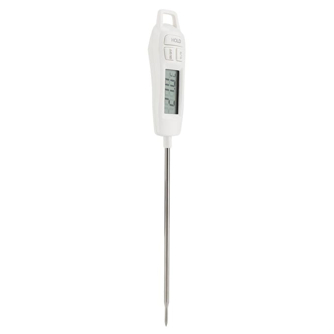 Digitale Voedsel Vloeistof Thermometer Keuken Koken BBQ Grill Temperatuur Tester white