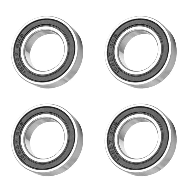 4 stuks 152672RS Rubber afgedichte diepgroefkogellager 15x26x7 mm