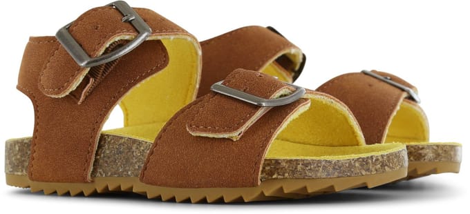 Go Banana's Sandaal – Cognac - Sandalen Kind - Jongens - Cognac - Microleer - Maat 29