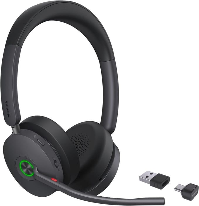 Bluetooth Headset met Stand - UC USB-C/A - Ruisonderdrukking