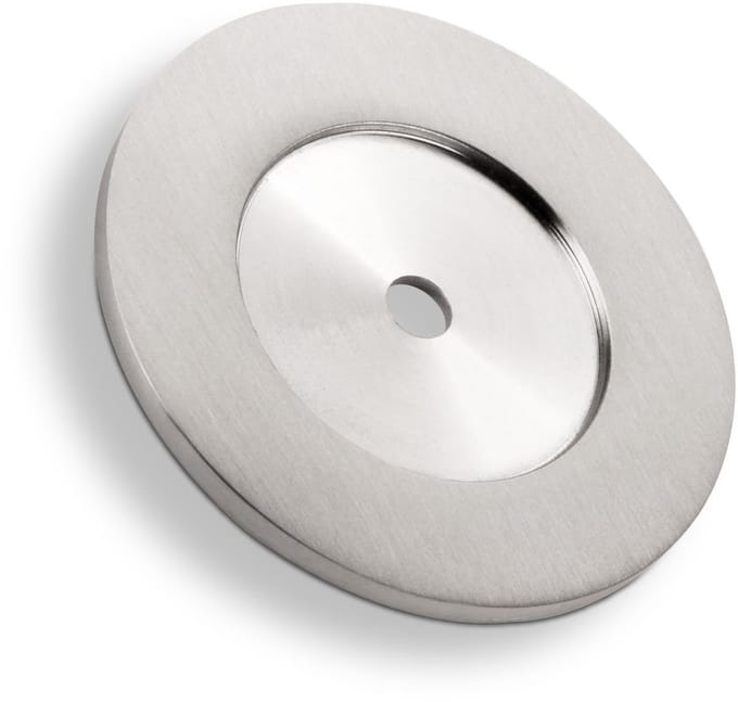 SOTECH onderlegger voor deurstopper Topper, echt RVS, diameter: 52 mm