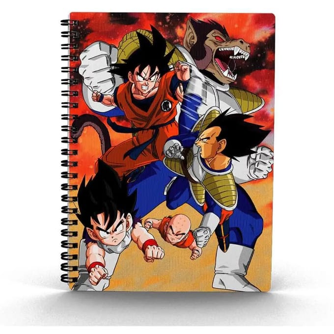 Kladblok SD Toys Dragon Ball Z Goku VS Vegeta A2