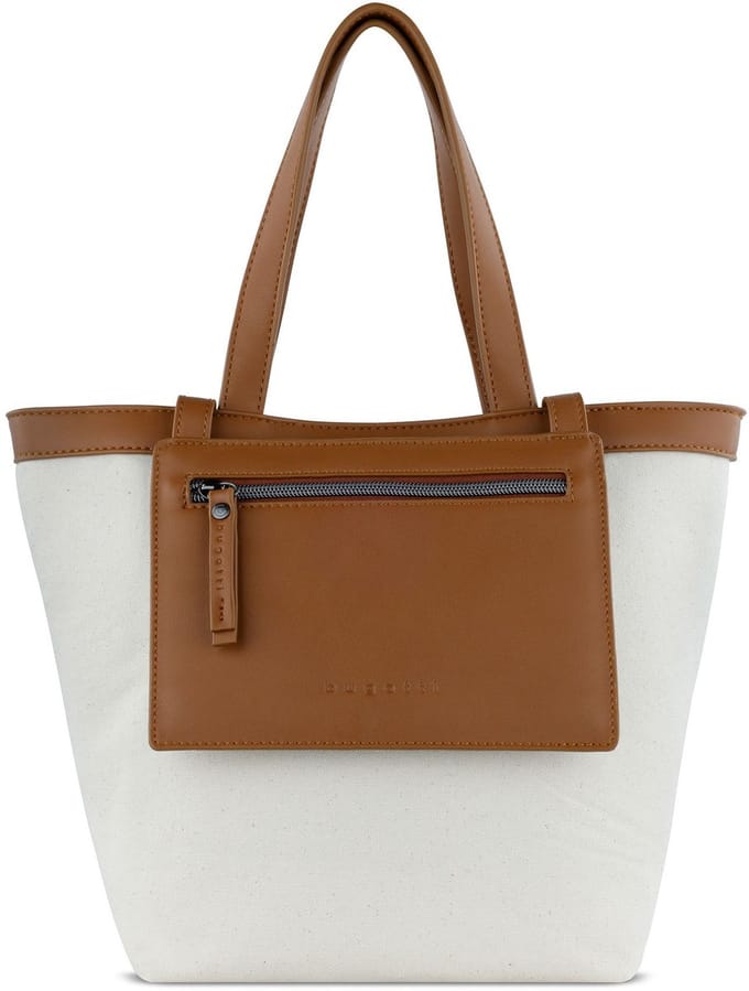 bugatti Handtas Schoudertas Elena Tote Bag Sand Crème