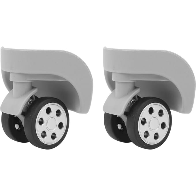 1 Paire Roue Universelle pour Bagage Professionnelle Silencieuse Résistante à l'Usure Remplacement pour Roues de Valise