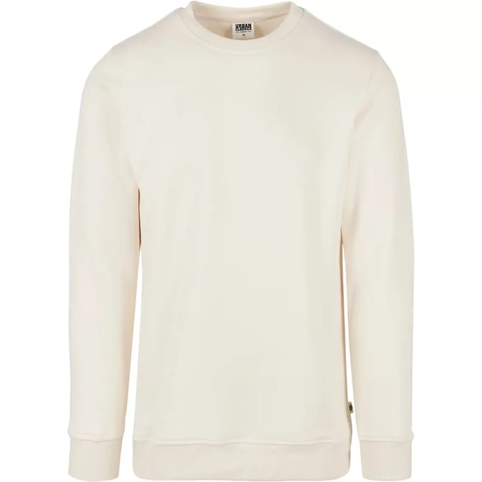 Sweatshirt Urban Classics organic basic crew (Grandes tailles)